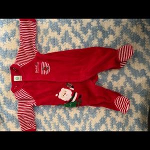 My 1st Christmas pajamas & holiday bibs